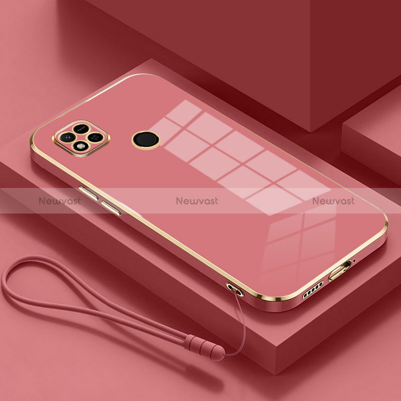 Ultra-thin Silicone Gel Soft Case Cover XL2 for Xiaomi POCO C3 Red