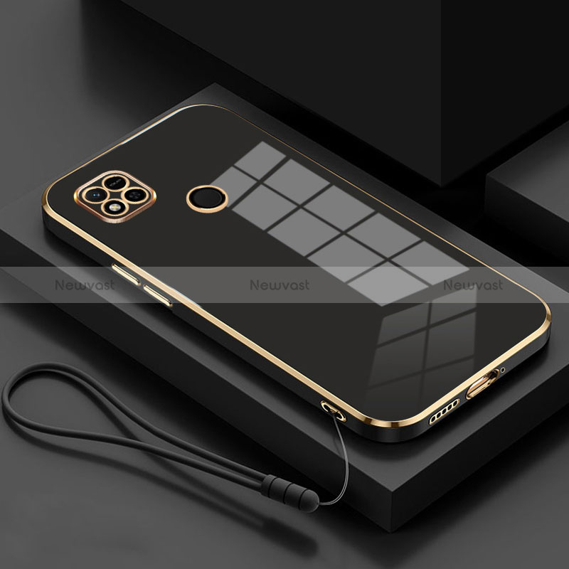 Ultra-thin Silicone Gel Soft Case Cover XL2 for Xiaomi POCO C31 Black