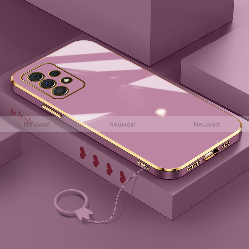 Ultra-thin Silicone Gel Soft Case Cover XL3 for Samsung Galaxy A23 4G Purple