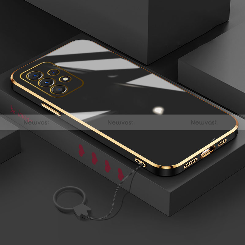 Ultra-thin Silicone Gel Soft Case Cover XL3 for Samsung Galaxy A32 4G Black