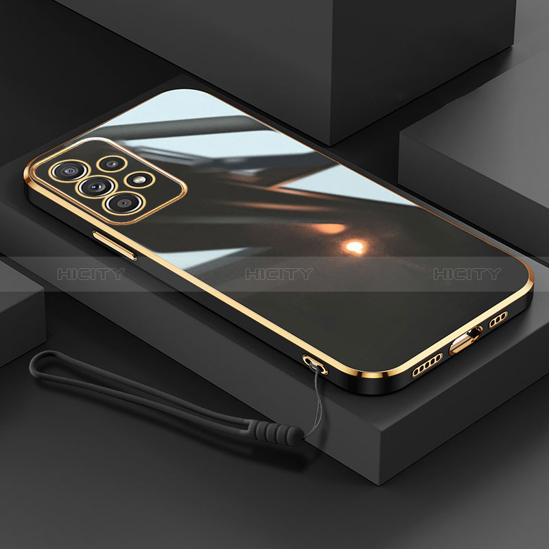 Ultra-thin Silicone Gel Soft Case Cover XL3 for Samsung Galaxy A72 4G Black