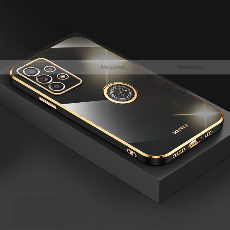 Ultra-thin Silicone Gel Soft Case Cover XL4 for Samsung Galaxy A23 5G Black