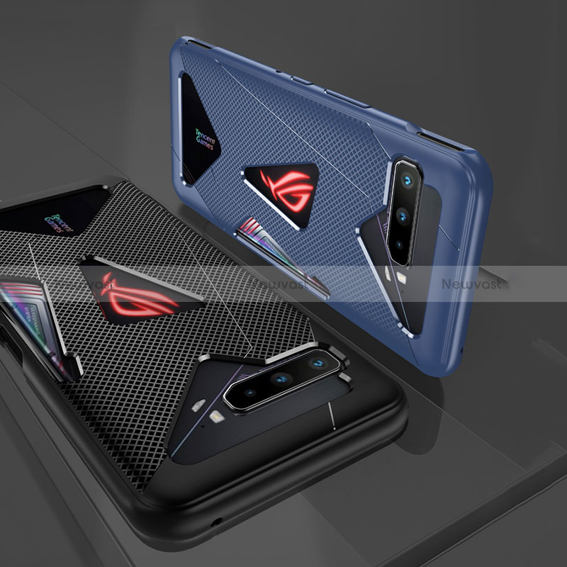 Ultra-thin Silicone Gel Soft Case Cover ZJ1 for Asus ROG Phone 3 Strix ZS661KS