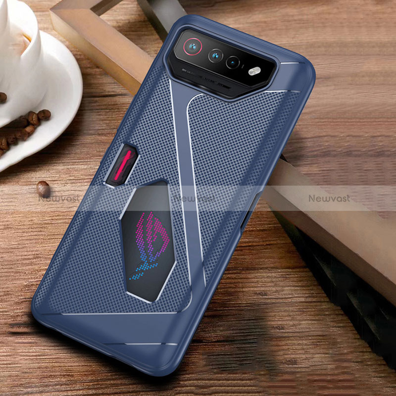 Ultra-thin Silicone Gel Soft Case Cover ZJ1 for Asus ROG Phone 7 Pro