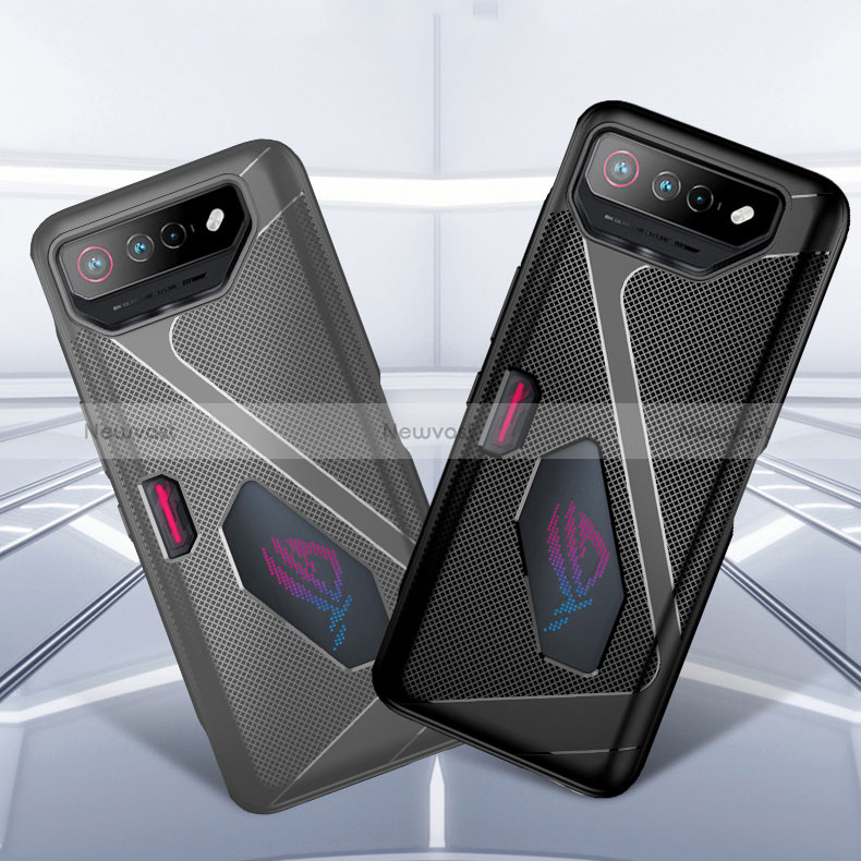 Ultra-thin Silicone Gel Soft Case Cover ZJ1 for Asus ROG Phone 7 Ultimate