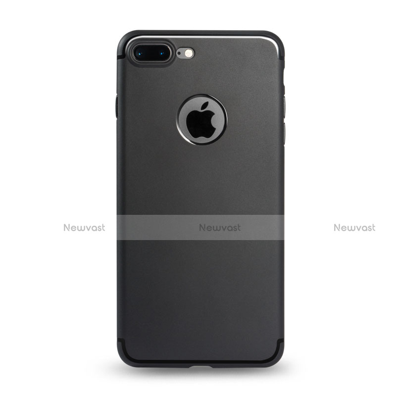 Ultra-thin Silicone Gel Soft Case D04 for Apple iPhone 7 Plus Black