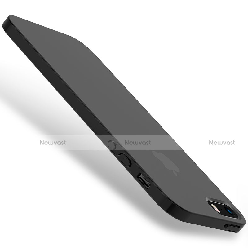 Ultra-thin Silicone Gel Soft Case for Apple iPhone 5 Black