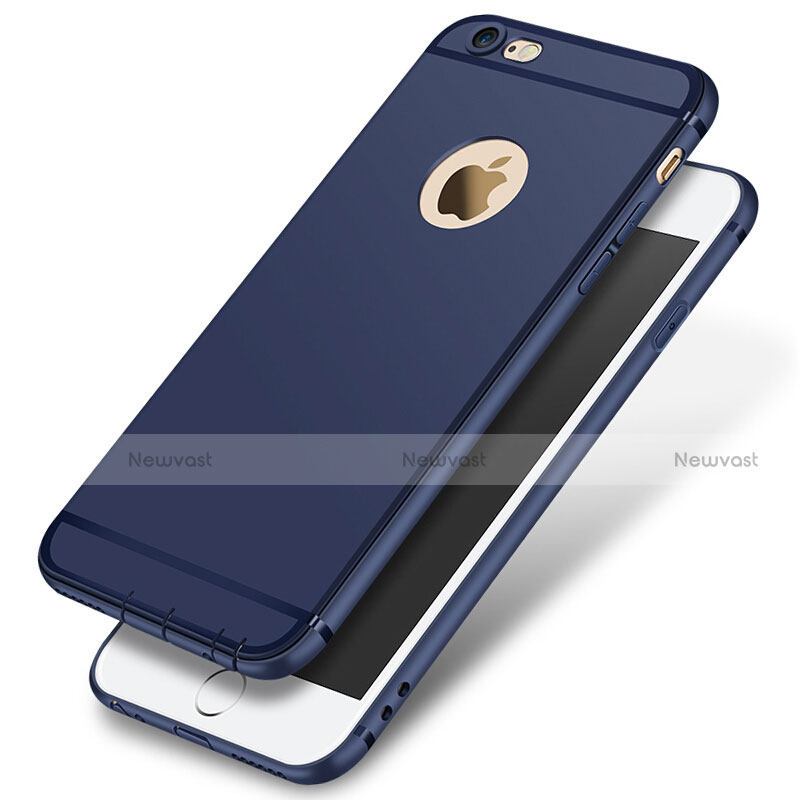 Ultra-thin Silicone Gel Soft Case for Apple iPhone 6 Blue