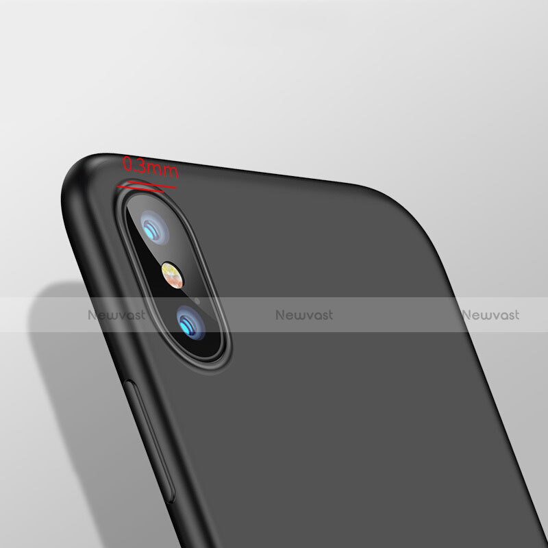 Ultra-thin Silicone Gel Soft Case for Apple iPhone X Black