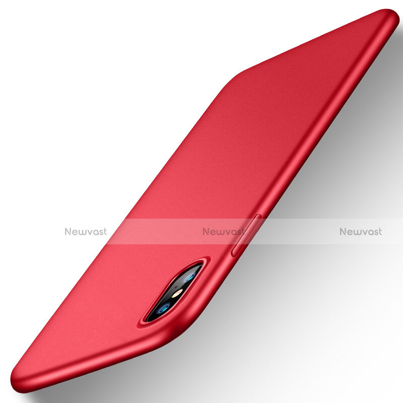 Ultra-thin Silicone Gel Soft Case for Apple iPhone X Red