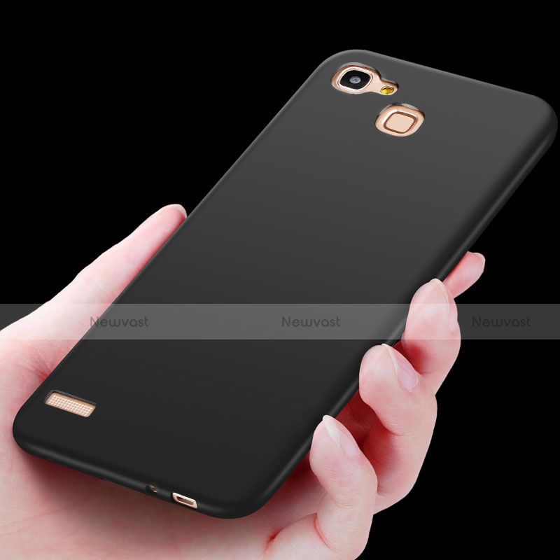 Ultra-thin Silicone Gel Soft Case for Huawei Enjoy 5S Black