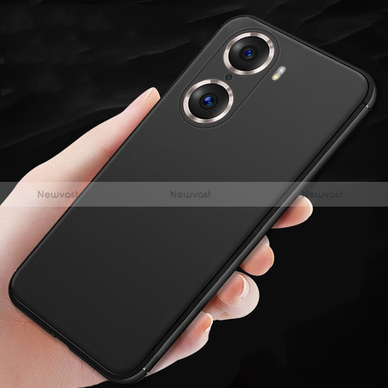 Ultra-thin Silicone Gel Soft Case for Huawei Honor 60 5G Black