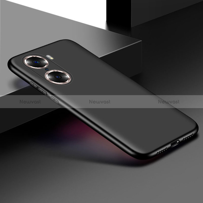 Ultra-thin Silicone Gel Soft Case for Huawei Honor 60 Pro 5G Black