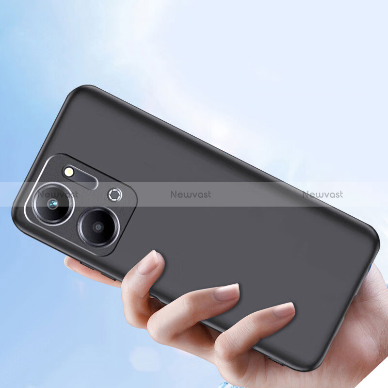 Ultra-thin Silicone Gel Soft Case for Huawei Honor X7a Black