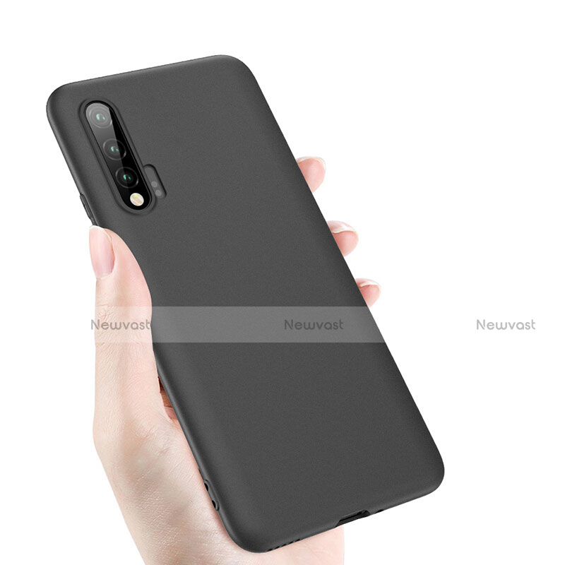 Ultra-thin Silicone Gel Soft Case for Huawei Nova 6 5G Black
