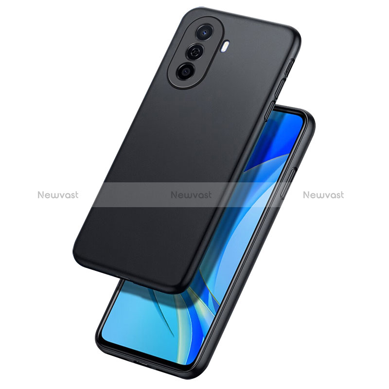 Ultra-thin Silicone Gel Soft Case for Huawei Nova Y70 Plus Black