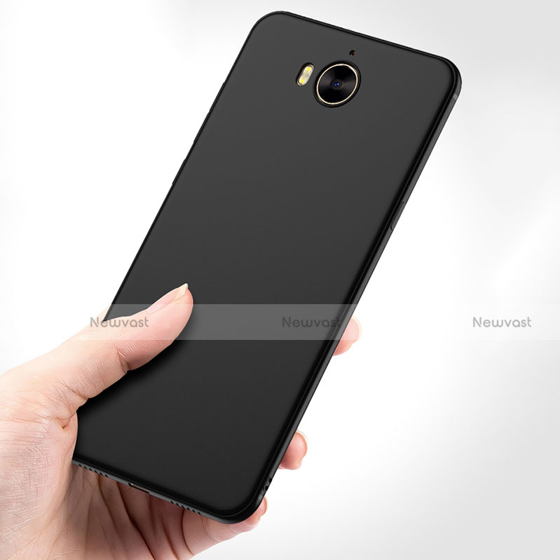 Ultra-thin Silicone Gel Soft Case for Huawei Y5 III Y5 3 Black