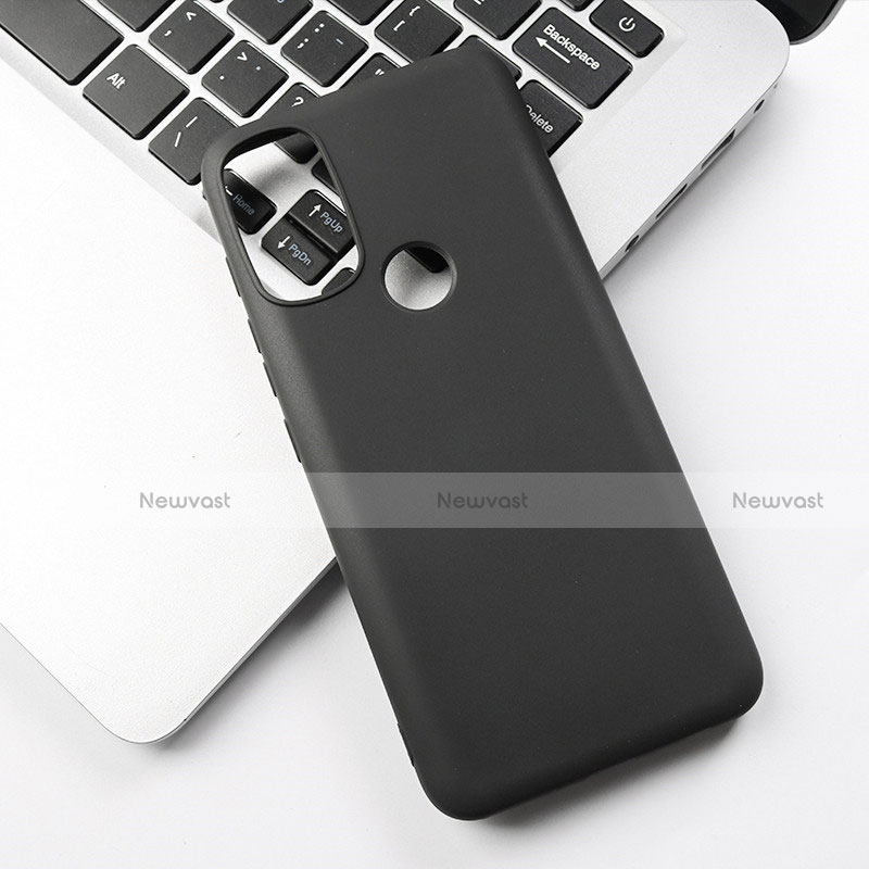 Ultra-thin Silicone Gel Soft Case for Motorola Moto G60 Black