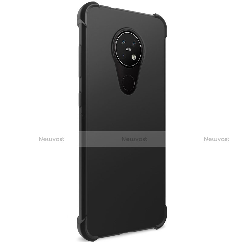 Ultra-thin Silicone Gel Soft Case for Nokia 6.2 Black