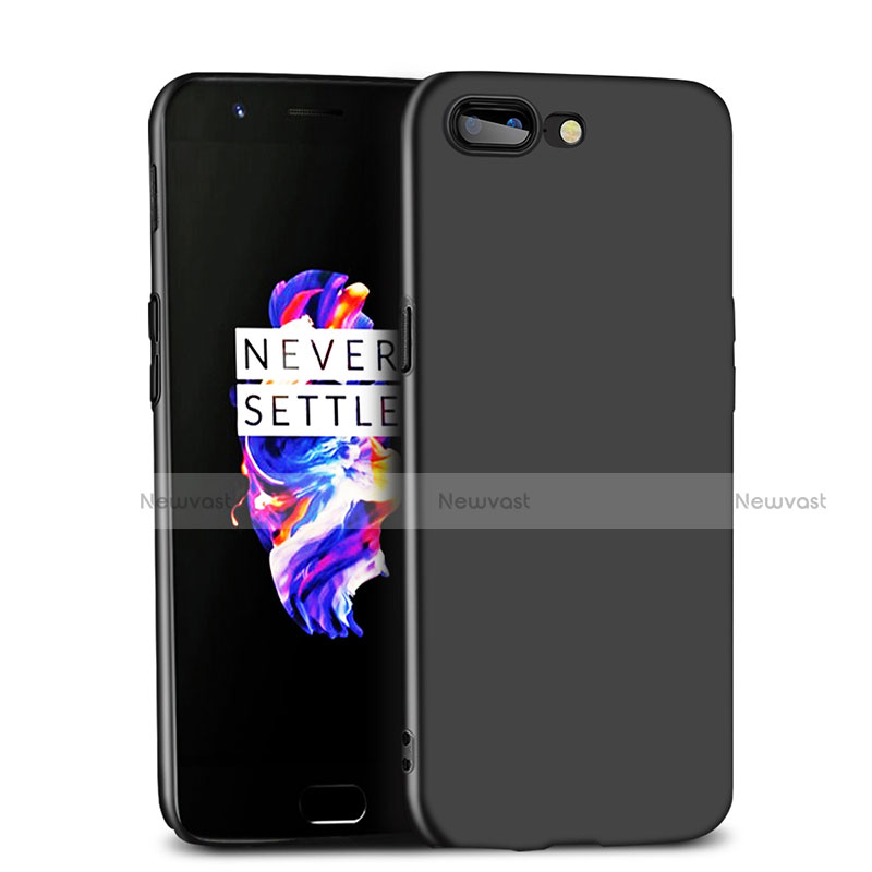 Ultra-thin Silicone Gel Soft Case for OnePlus 5 Black