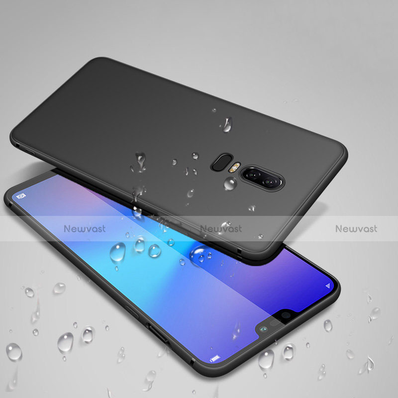 Ultra-thin Silicone Gel Soft Case for OnePlus 6 Black