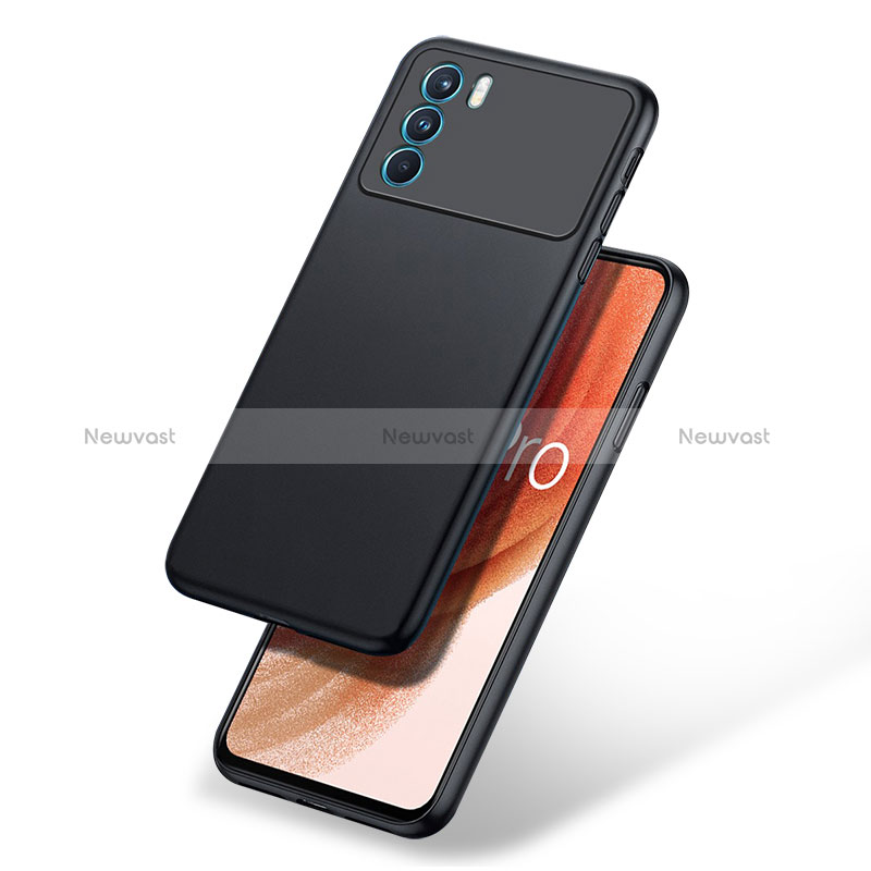 Ultra-thin Silicone Gel Soft Case for Oppo K9 Pro 5G Black