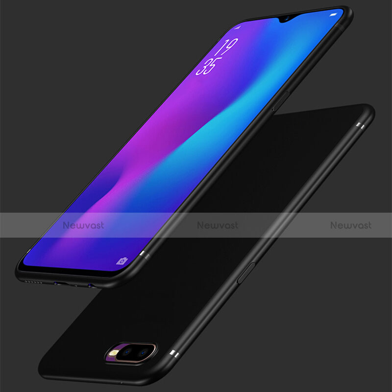 Ultra-thin Silicone Gel Soft Case for Oppo R17 Neo Black