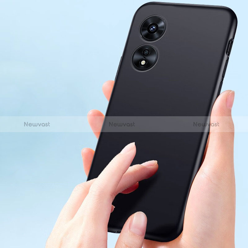 Ultra-thin Silicone Gel Soft Case for Oppo Reno8 T 5G Black