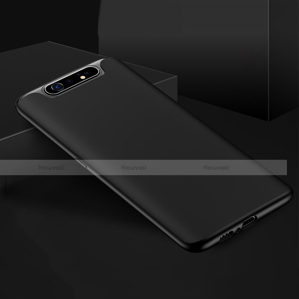 Ultra-thin Silicone Gel Soft Case for Samsung Galaxy A80 Black