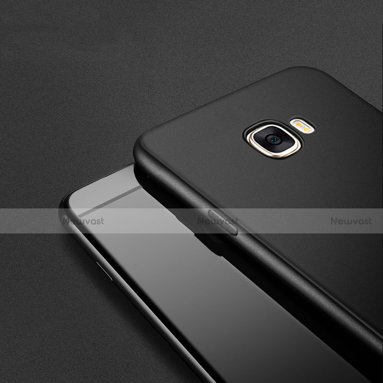 Ultra-thin Silicone Gel Soft Case for Samsung Galaxy C7 Pro C7010 Black