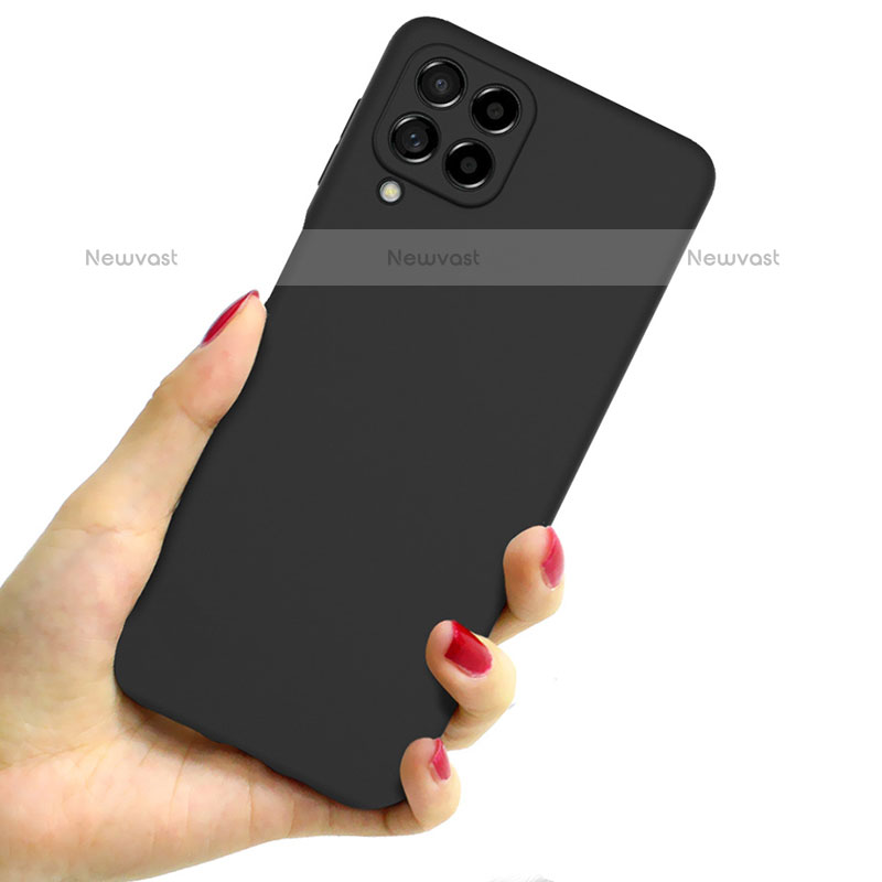 Ultra-thin Silicone Gel Soft Case for Samsung Galaxy M32 4G Black