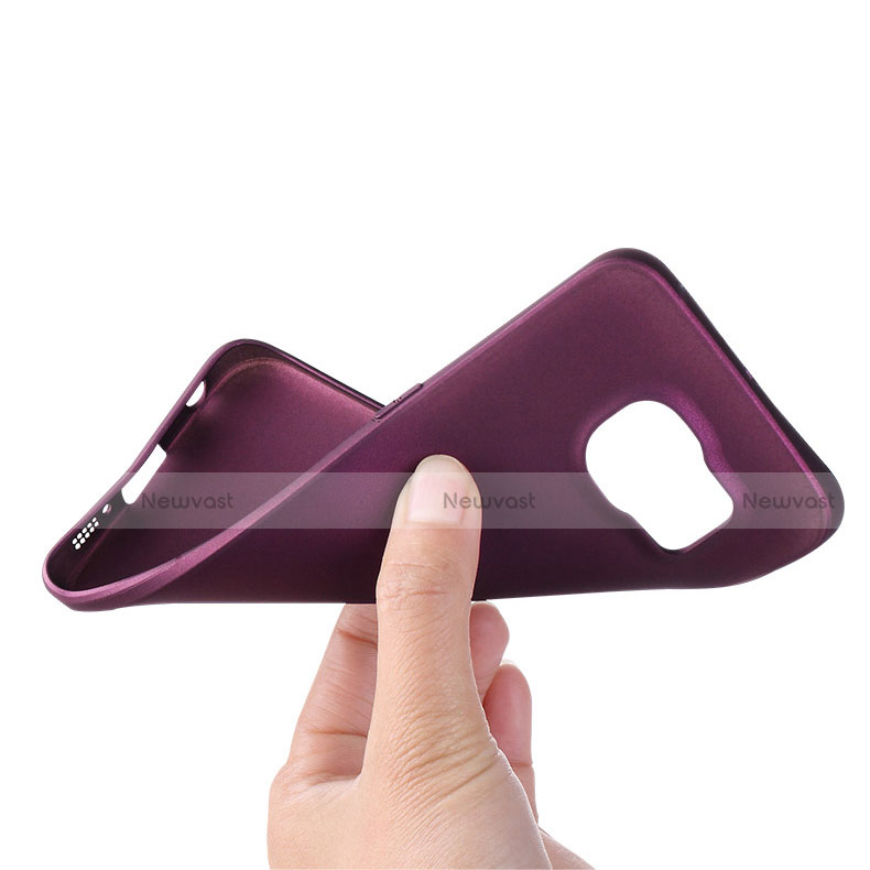 Ultra-thin Silicone Gel Soft Case for Samsung Galaxy S6 Edge+ Plus SM-G928F Purple