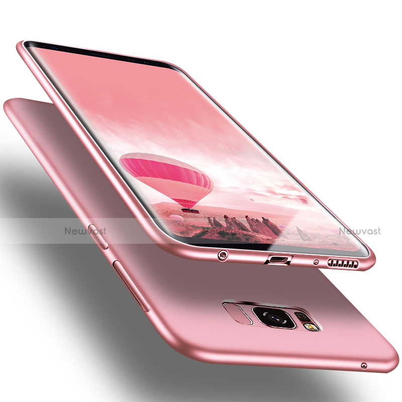 Ultra-thin Silicone Gel Soft Case for Samsung Galaxy S8 Pink