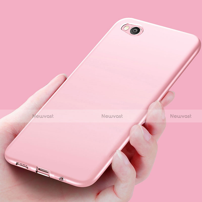 Ultra-thin Silicone Gel Soft Case for Xiaomi Mi 5C Rose Gold