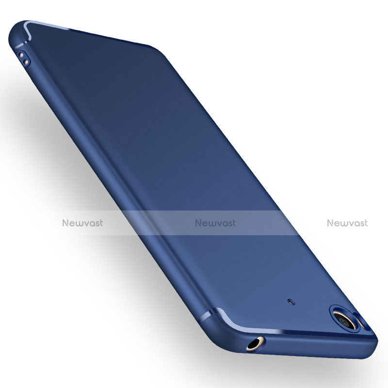 Ultra-thin Silicone Gel Soft Case for Xiaomi Mi 5S 4G Blue