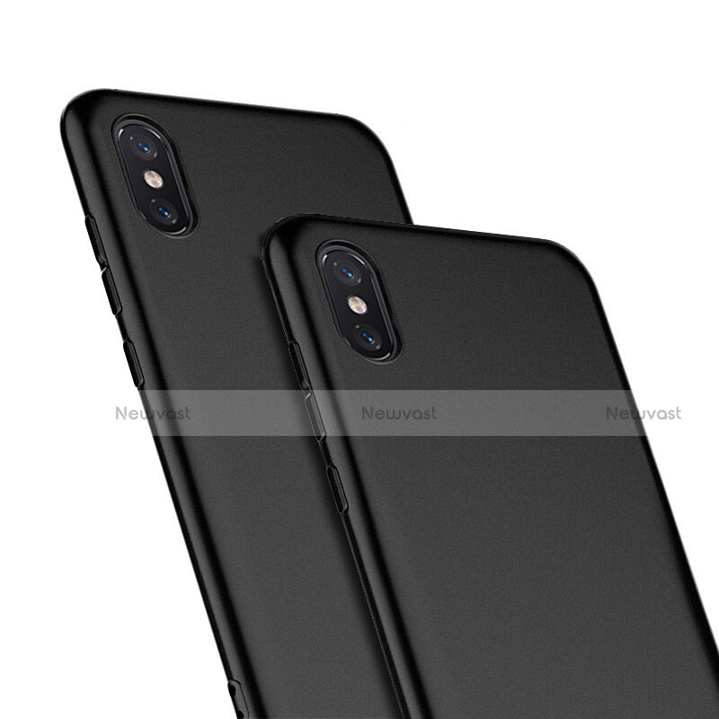 Ultra-thin Silicone Gel Soft Case for Xiaomi Mi 8 Screen Fingerprint Edition Black