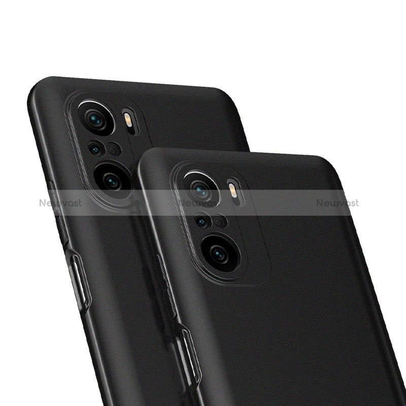Ultra-thin Silicone Gel Soft Case for Xiaomi Poco F3 5G Black