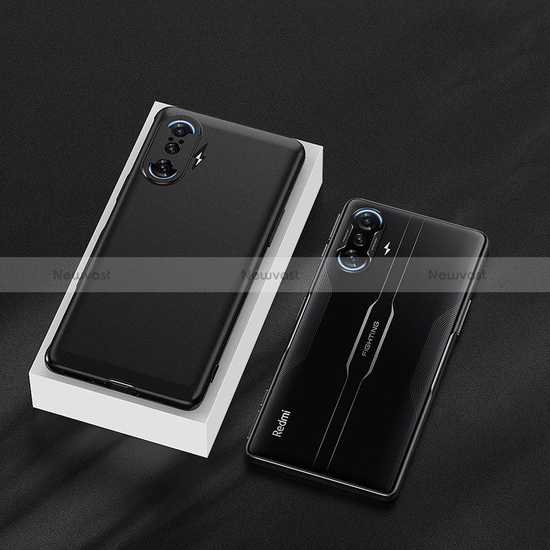 Ultra-thin Silicone Gel Soft Case for Xiaomi Poco F3 GT 5G Black