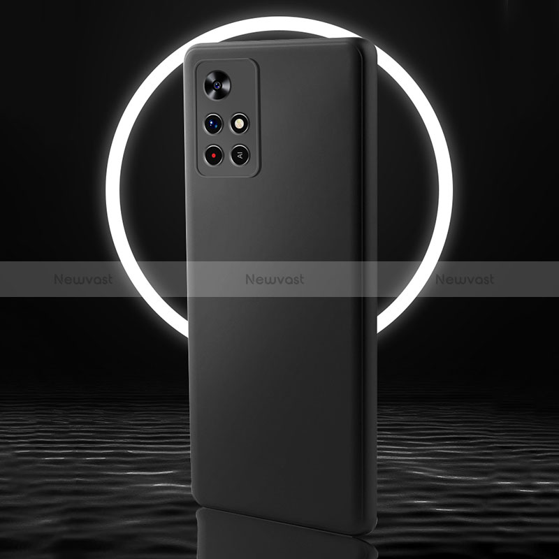 Ultra-thin Silicone Gel Soft Case for Xiaomi Poco M4 Pro 5G Black