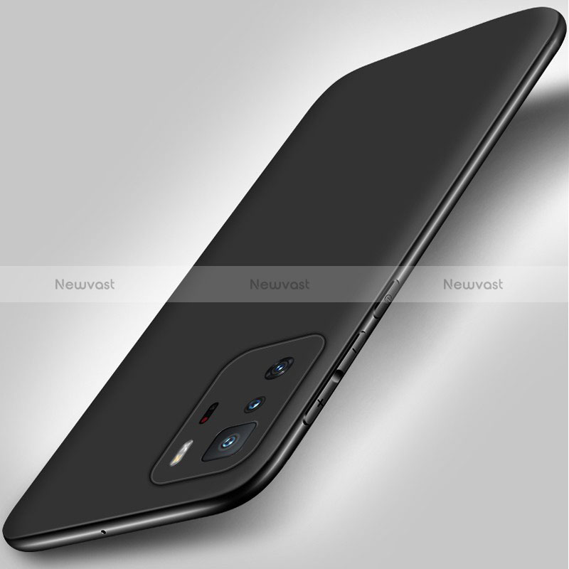 Ultra-thin Silicone Gel Soft Case for Xiaomi Poco X3 GT 5G Black