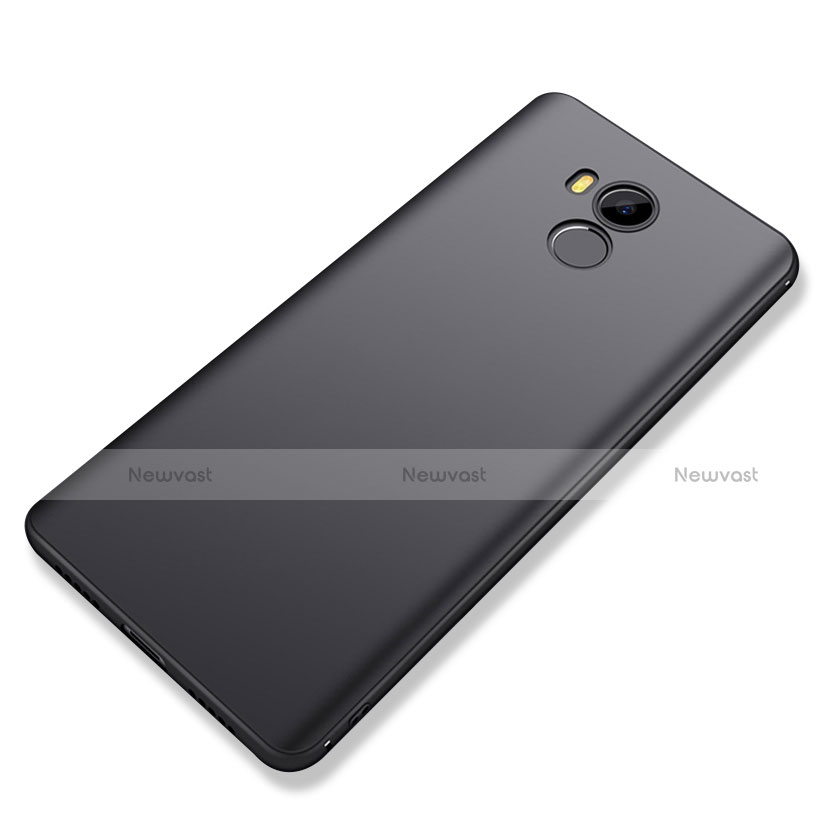 Ultra-thin Silicone Gel Soft Case for Xiaomi Redmi 4 Prime High Edition Black