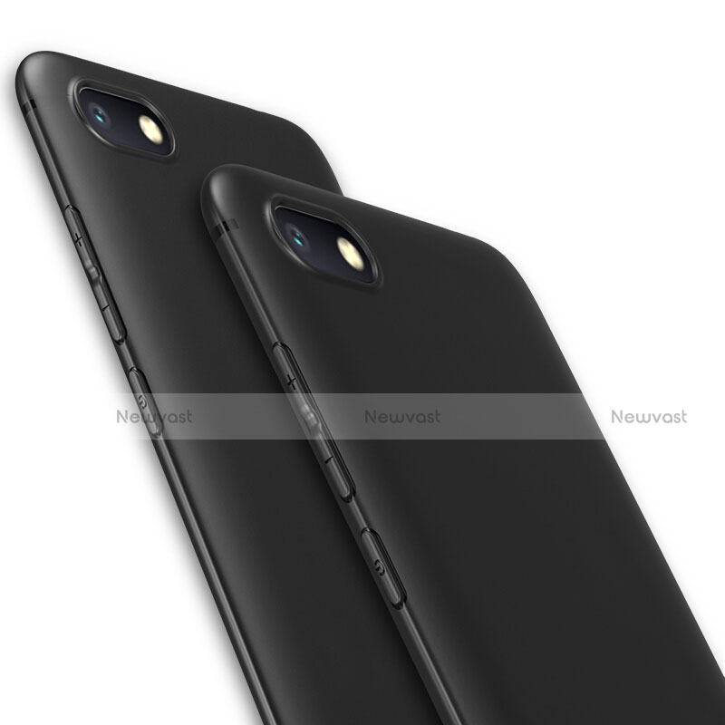 Ultra-thin Silicone Gel Soft Case for Xiaomi Redmi 6A Black