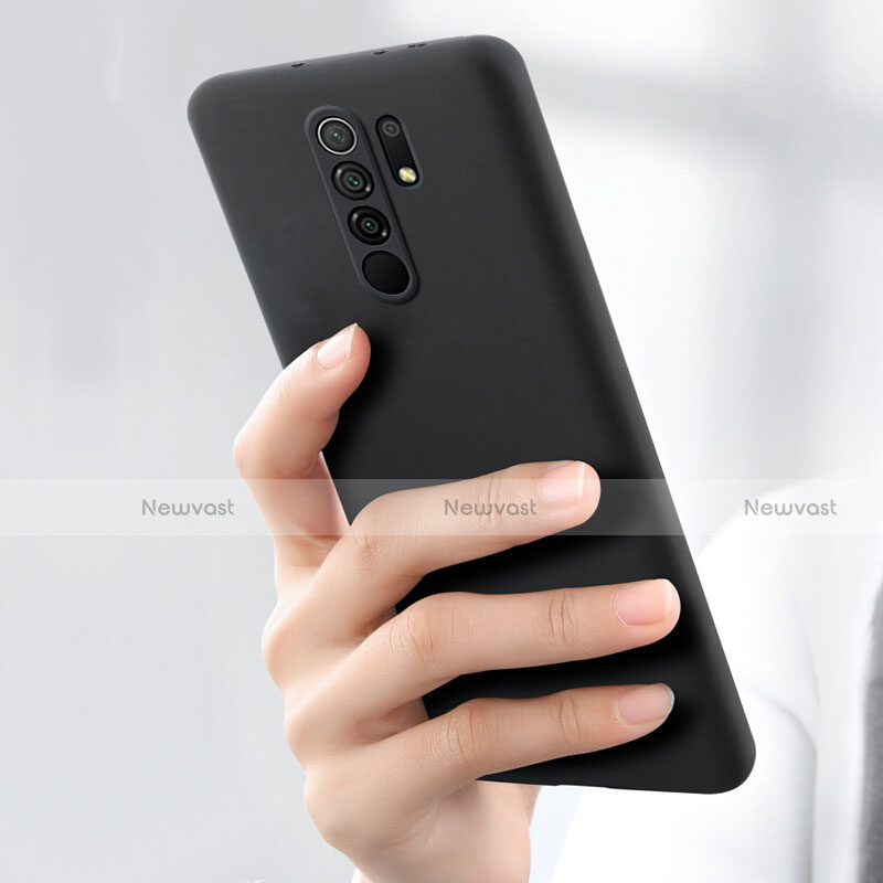 Ultra-thin Silicone Gel Soft Case for Xiaomi Redmi 9 Black