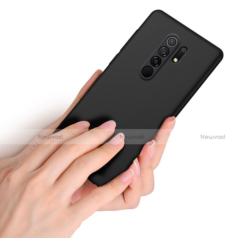 Ultra-thin Silicone Gel Soft Case for Xiaomi Redmi 9 Prime India Black