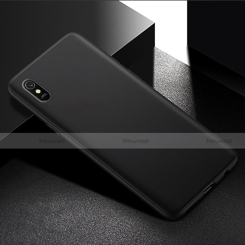 Ultra-thin Silicone Gel Soft Case for Xiaomi Redmi 9AT Black