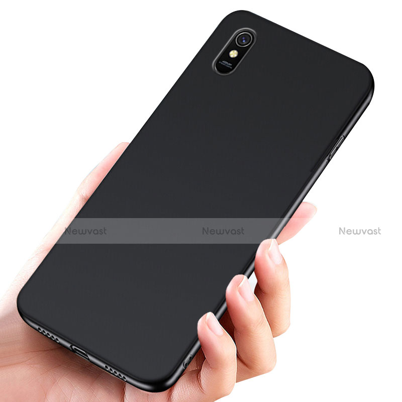 Ultra-thin Silicone Gel Soft Case for Xiaomi Redmi 9AT Black