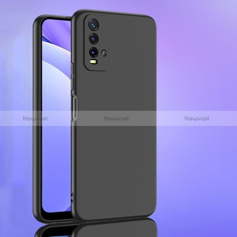 Ultra-thin Silicone Gel Soft Case for Xiaomi Redmi 9T 4G Black