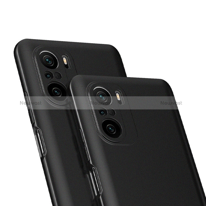 Ultra-thin Silicone Gel Soft Case for Xiaomi Redmi K40 Pro 5G Black