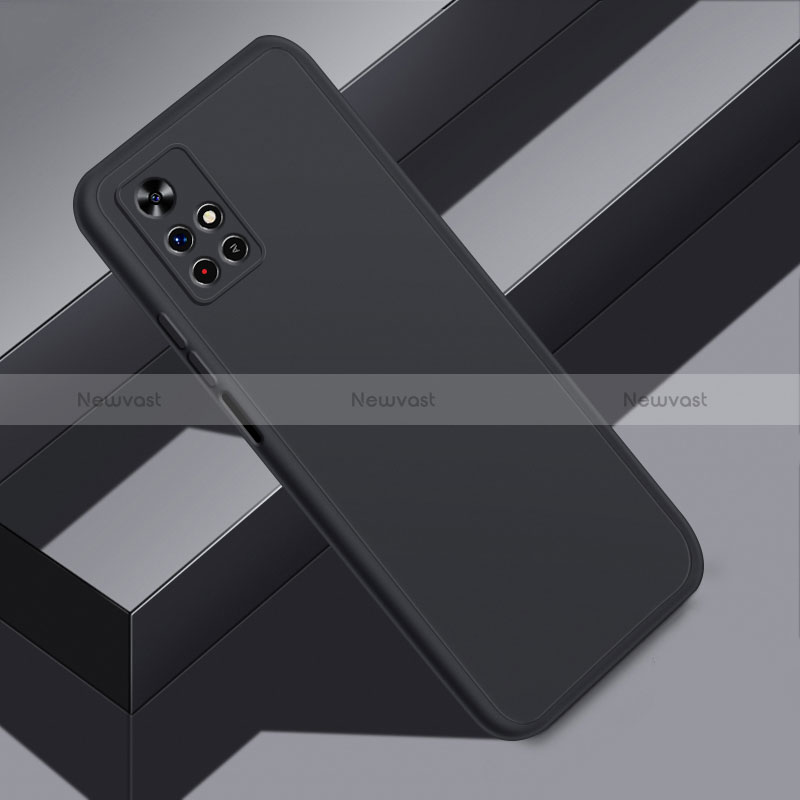 Ultra-thin Silicone Gel Soft Case for Xiaomi Redmi Note 11T 5G Black