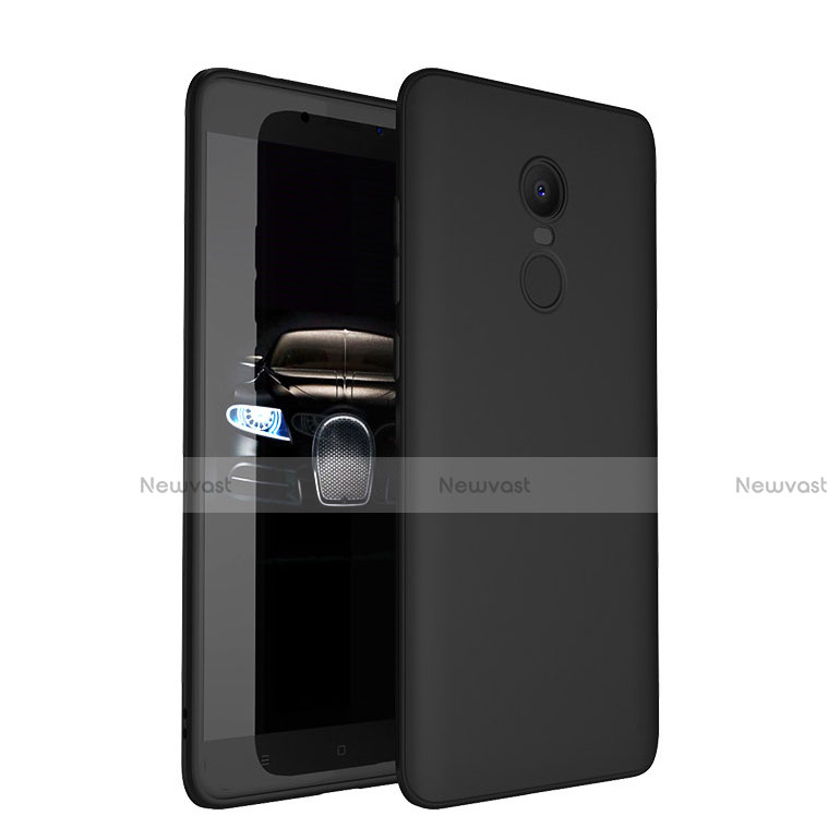 Ultra-thin Silicone Gel Soft Case for Xiaomi Redmi Note 4 Standard Edition Black